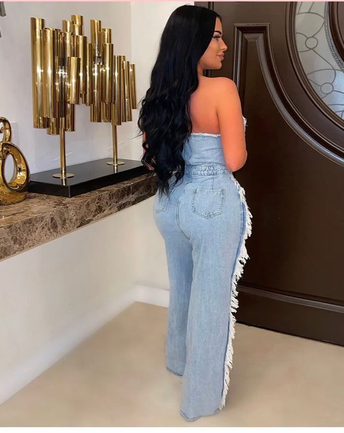 Holy Rhinestone Jumpsuit